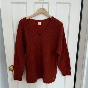 Les Petits Hauts Mohair V-Neck Sweater size T3 (Large)